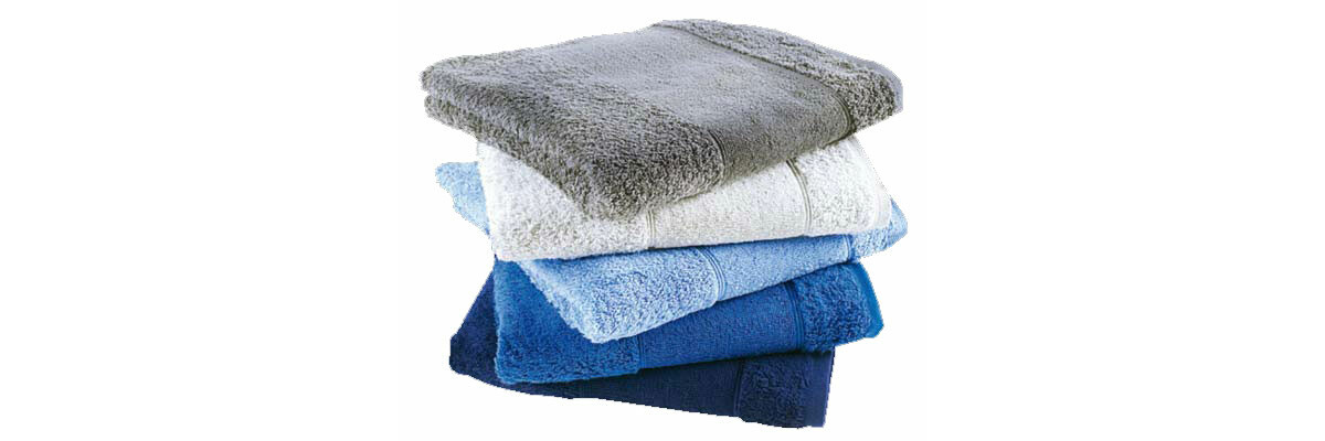 Towels terry coloured