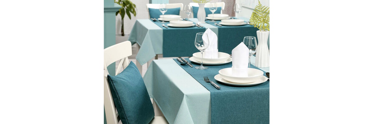 Elegant table linen
