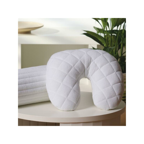 Hotel special neck pillow white polyester