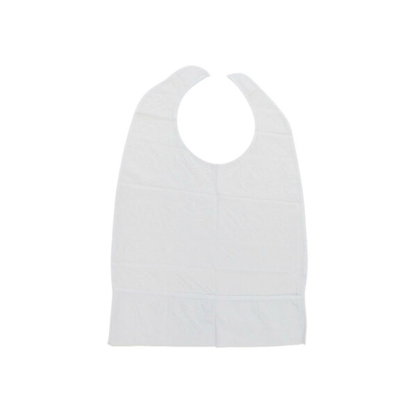 bibs for adults 50/100 white