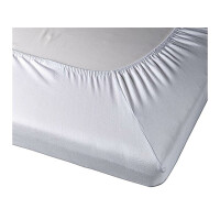 Hotel bed sheets double jersey 180/200 white