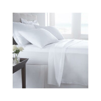 Hotel pillowcases percale mercerized 60/80 white