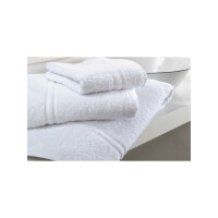 Asciugamano albergo Classic bianco