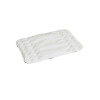 Cuscino albergo per bambini piatto lavabile 40/60 bianco 100% fibra sintetica poliestere bianco 100% fibra sintetica poliestere 40x60 cm