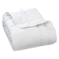 Hotel cotton topper double bed 180/200 white 100% cotton white 100% cotton 90x200 cm