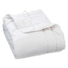 Hotel cotton topper double bed 180/200 white 100% cotton white 100% cotton 90x200 cm