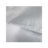 Copripiumino albergo a righe 4 mm Offerta bianco bianco 60x80 cm