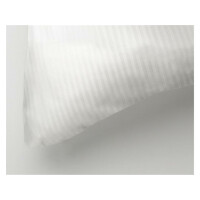 Duvet cover hotel damasc 2 mm stripes white 50x80 cm