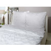 Hotel Duvet covers  jacquard design Danubio white white 50x80 cm