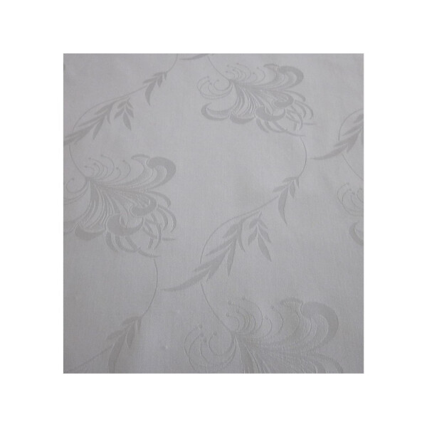 Copripiumino albergo damascato jaquard Elba bianco bianco 50x80 cm