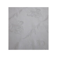 Copripiumino albergo damascato jaquard Elba bianco bianco 50x80 cm
