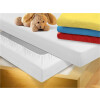 Cotton Stretch bed sheet children mako-jersey 70/140 capri blue white 70x140 cm