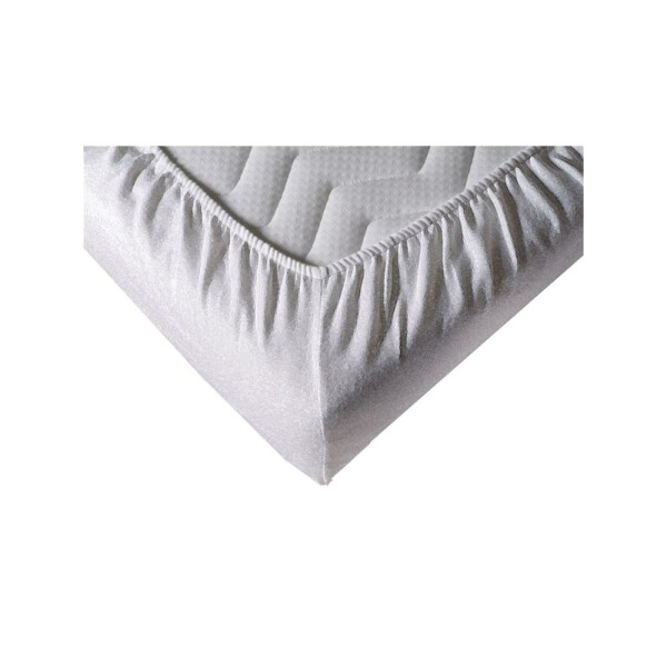 Hotel Terry Stretch bed sheets 180/200 capri blue white 90x200 cm