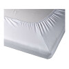 Hotel bed sheets double jersey 180/200 white white 90x200 cm
