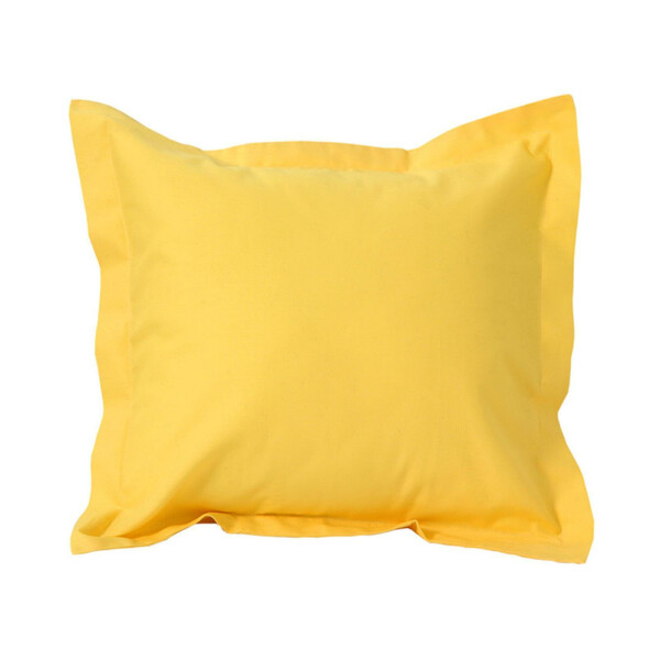 Ornamental pillow cases white panama hotel quality 40/40 yellow yellow 40x40 cm