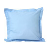 Ornamental pillow cases white panama hotel quality 40/40 water blue water blue 40x40 cm