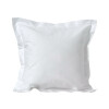 Federine per cuscini ornamentali albergo - cotone panama 40/40 bianco bianco 40x40 cm