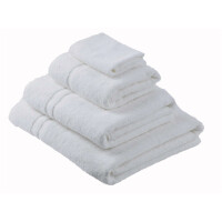 Asciugamano albergo Classic bianco 50x100 cm