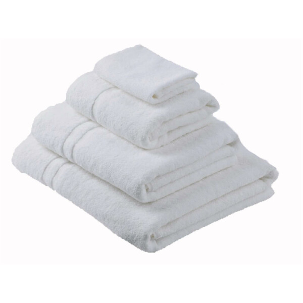 Asciugamano albergo Classic bianco 100x150 cm