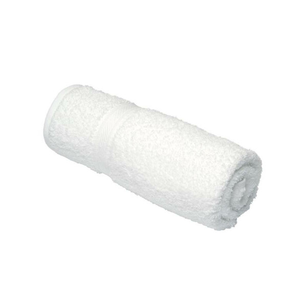 Hotel Towel Cotton First white white 16x22 cm