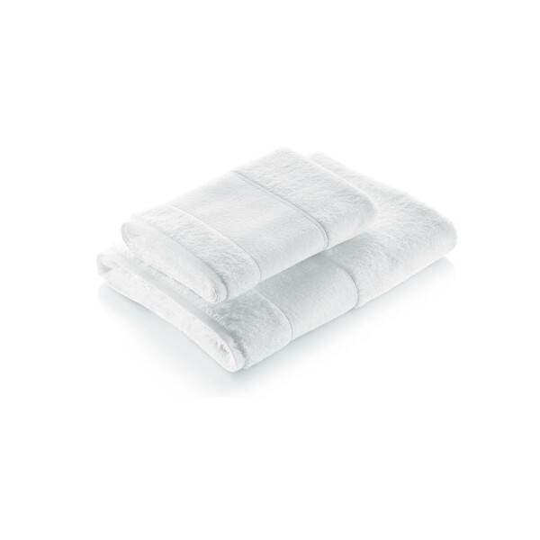 Asciugamano per hotel premium bianco 50x100 cm