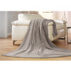 Hotel fleece blanket microfibre 150/200 silver silver 150x200 cm