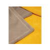 Hotel fleece blanket microfibre sand 150x200 cm