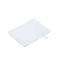 Asciugamano Colore UNI bianco Guanto da lavare 16x22 cm