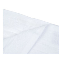 Handtuch Color UNI weiß Bidettuch 30x50 cm