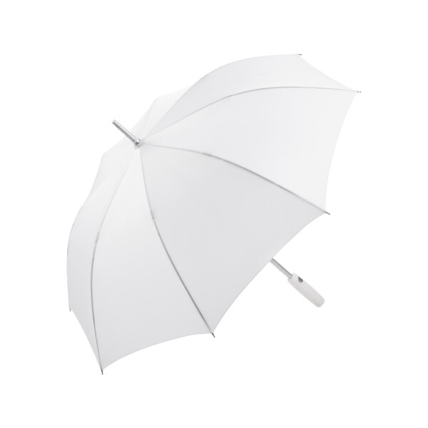 Aluminum umbrella with straight handle  White