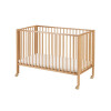 Woody cot / foldable wooden bed incl. mattress