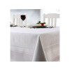Hotel Table cloth Diagonal 100/100 white white Napkin diagonal white 50x50 cm