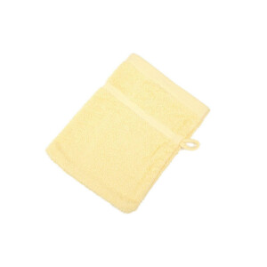 Asciugamani UNI COLOR vanillia Guanto da lavaggio 16/21 cm