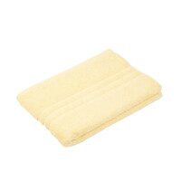 Towels UNI COLOR vanilla Towel 50/100 cm