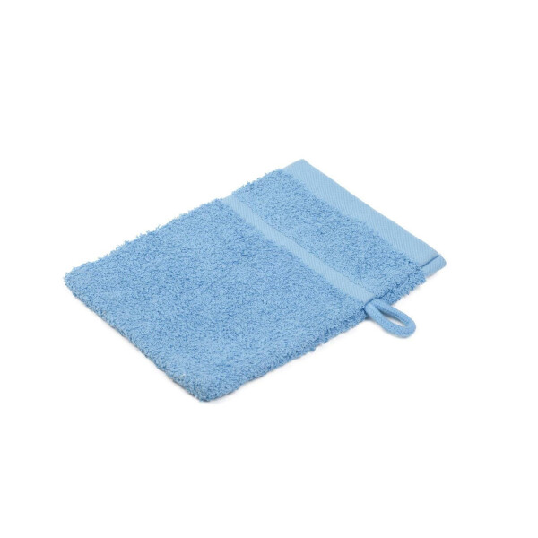 Towels UNI COLOR dove-blue Washing glove 16/21 cm