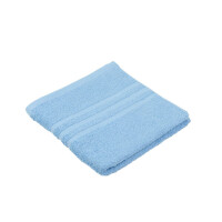 Asciugamani UNI COLOR azzurro-colomba Asciugamano 50/100 cm