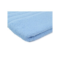 Asciugamani UNI COLOR azzurro-colomba Telo doccia 70/140 cm