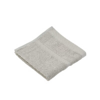 Towels UNI COLOR silver Soap towel 30/30 cm