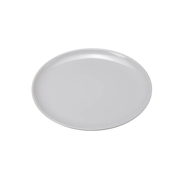 Le perle - Rundes Tablett aus weißem Melamin ø 40x3,5 cm