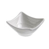 Square bowls made of melamine Single bowl 8.5x8.5x.4,5 cm
