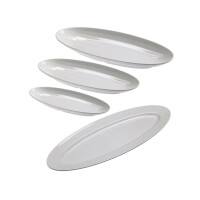 Melamine oval plates