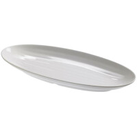 Melamine oval plates profound 45x21x5 cm