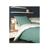 Tango stripes reversible bed 135/200+50/80 cm mineral green 16