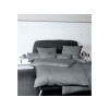 UNI satin bed set 135/200+80/80 cm graphite