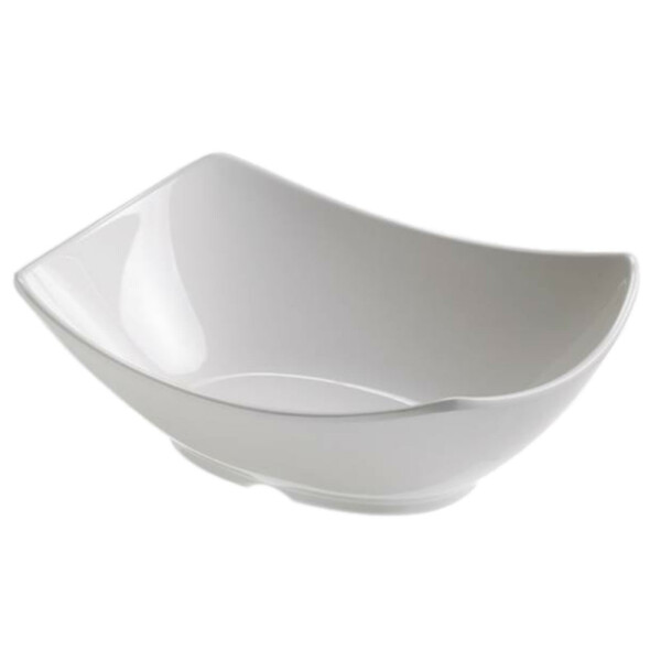 Rectangular melamine bowl 17x13x6,2 cm